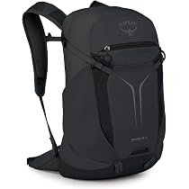 Osprey Sportlite 20L Lightweight Hiking Backpack, Black OS | daypack, travel daypack, camping pack, Black color, OS size